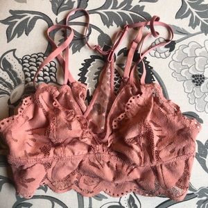 Pink bralette